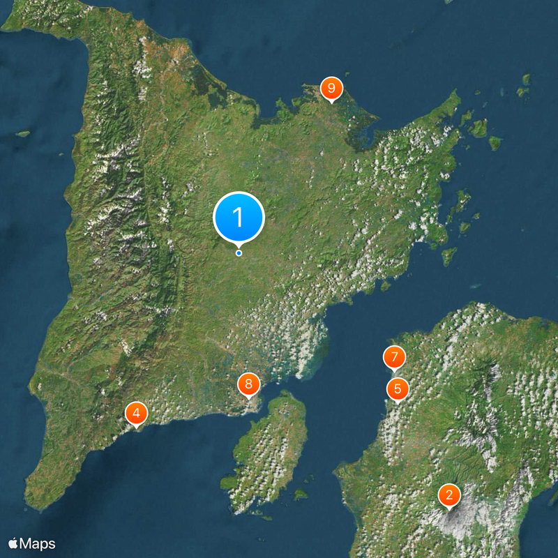 Bisayas Occidentales Mapa