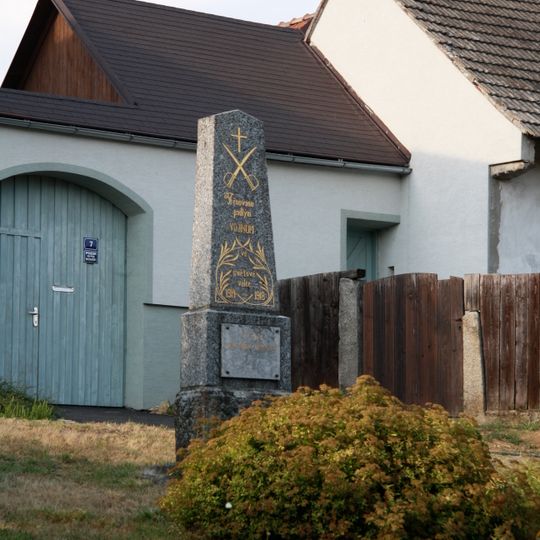 Památník obětem 1. a 2. sv. války v Kamenné