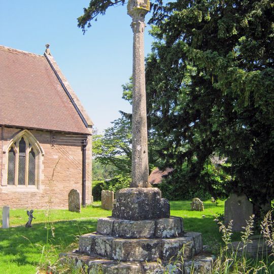 Cross in Churchyard of Church of St Mary