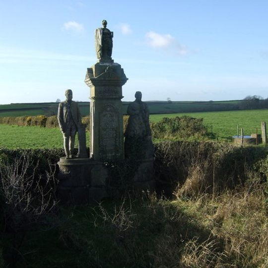 Llewellin Monument at Scollock West Farm
