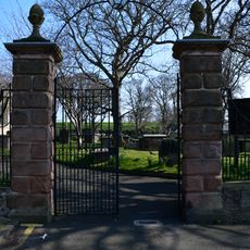 Gatepiers At The Church Of Holy Trinity