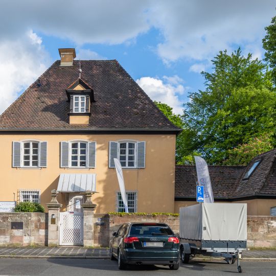 Einfriedung Oedenberger Straße 34 in Nürnberg