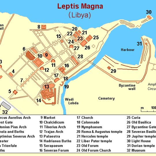 Temple of ?Fortuna, Lepcis Magna