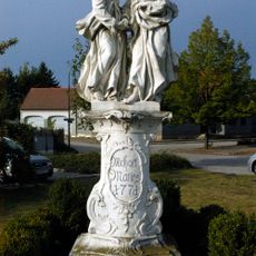 Statuengruppe "Abschied Jesu von Maria"
