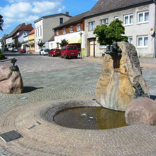 Marktbrunnen in Marlow