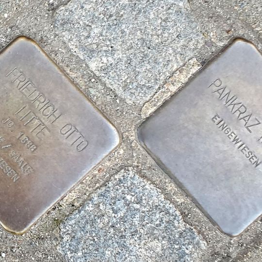 Stolperstein en memoria de Friedrich Otto Litte