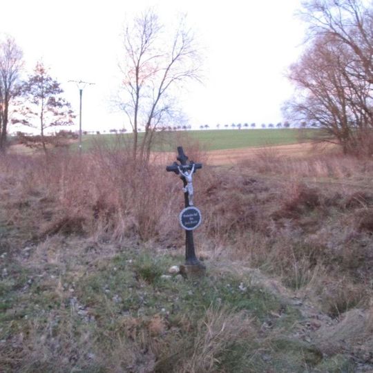 Kříž u Kozmic u Hrobského potoka