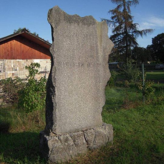 Památník "Ruská cesta 1918" na západním okraji Lipníku