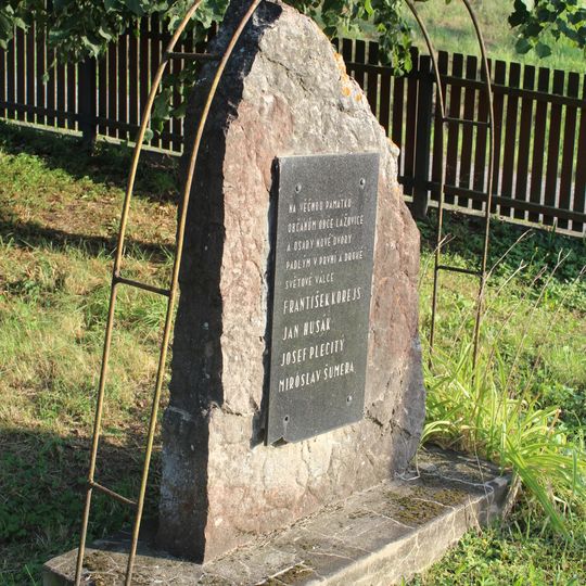 World War I memorial in Lážovice