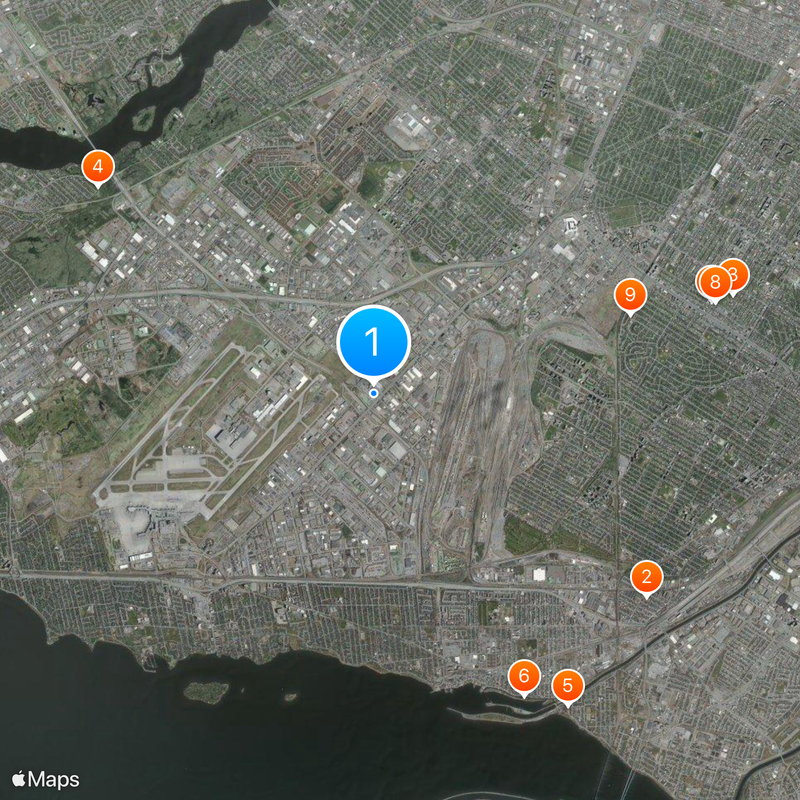 CAE Inc. Map