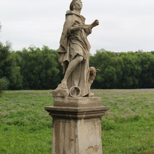 Statue of Saint Wendelin in Telč