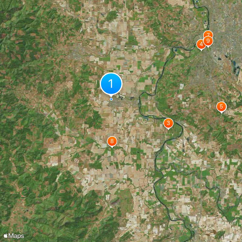 Western Oregon University Map