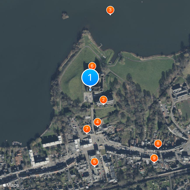 Linlithgow Palace Map