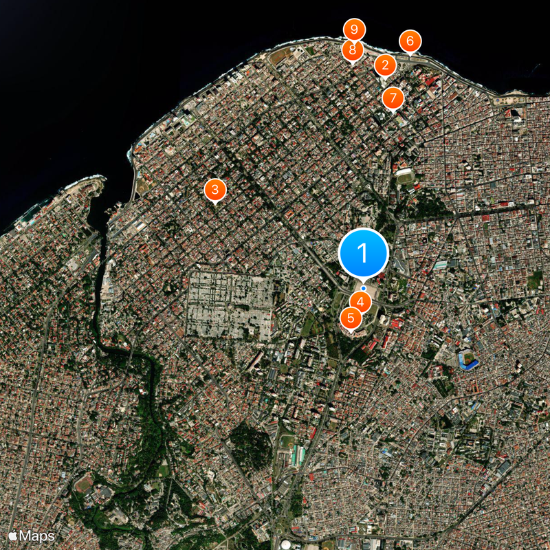 Plaza de la Libertad Map