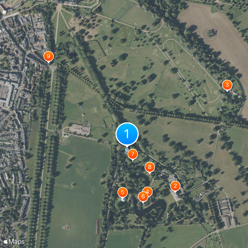 Frogmore Cottage Mapa