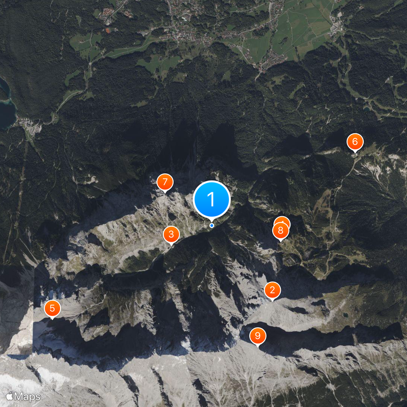 Höllental Map
