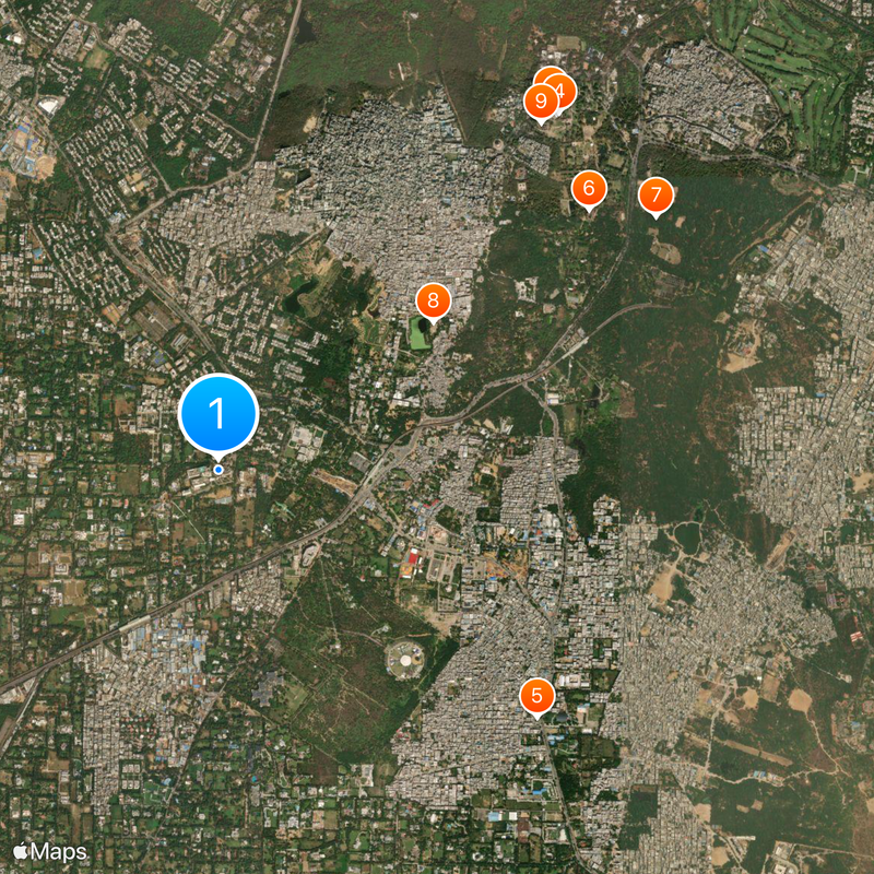 Institute of Liver and Biliary Sciences Map