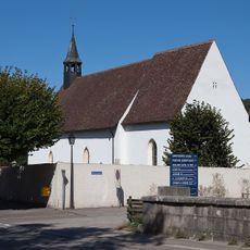 Saint-Germain church with former cemetery