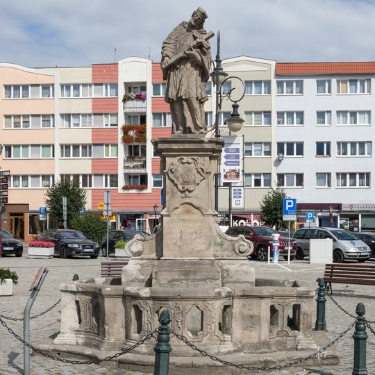 John of Nepomuk statue in Dzierżoniów