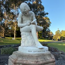 Boy Extracting Thorn