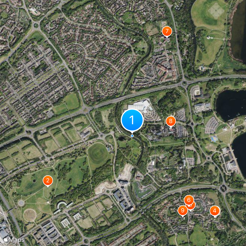 Grand Union Canal Kaart