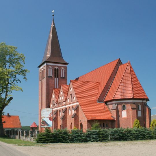 Saints Peter and Paul church in Brzeźno Lęborskie