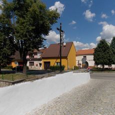 Kříž na můstku ve Vodňanech