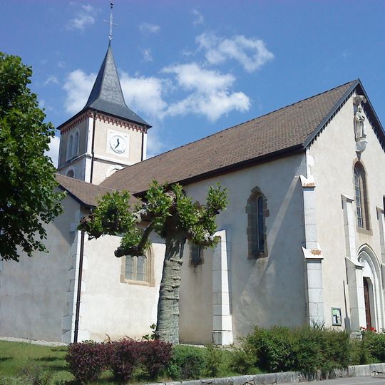 Saint Benoit church of Grilly