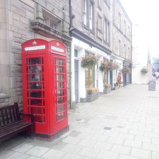 Jedburgh, High Street K6 Telephone Box