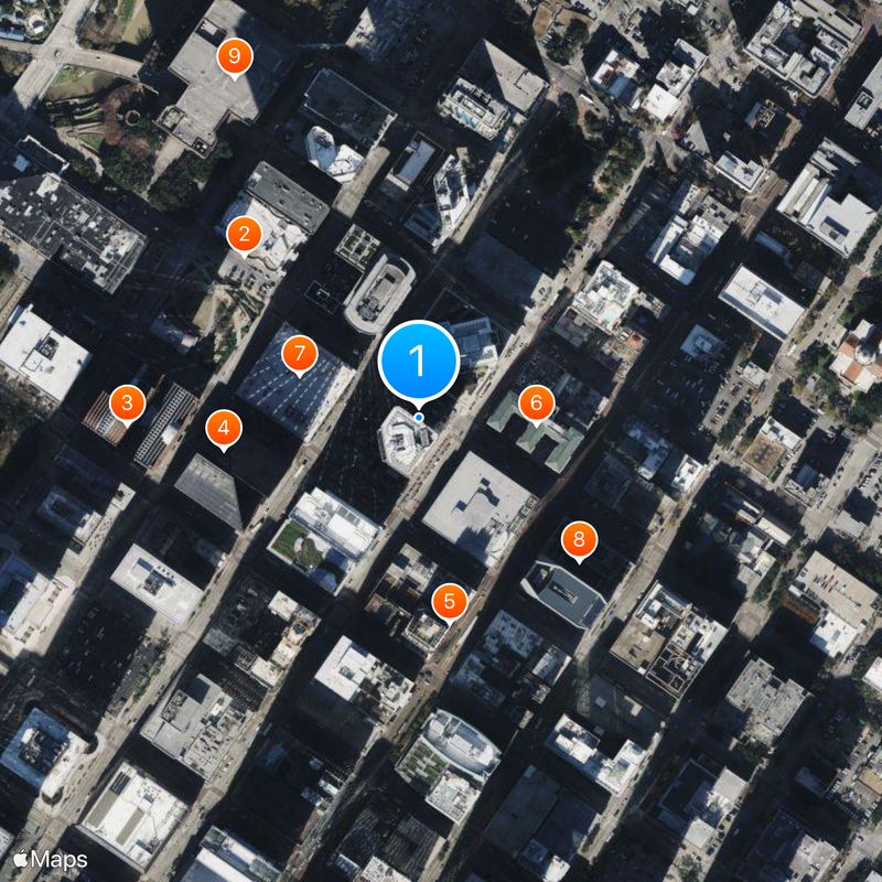 JPMorgan Chase Tower Mapa