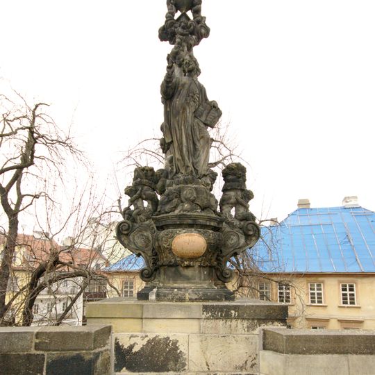 Statue of Saint Cajetan, Charles Bridge