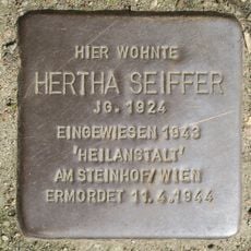 Stolperstein für Hertha Seiffer