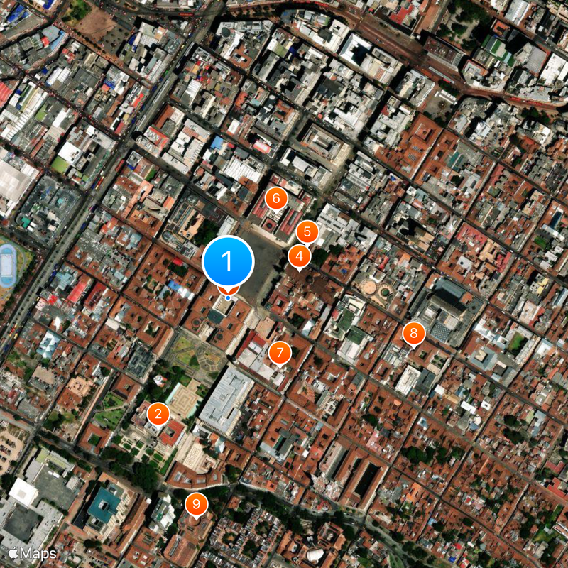 Congrès de la République de Colombie Carte