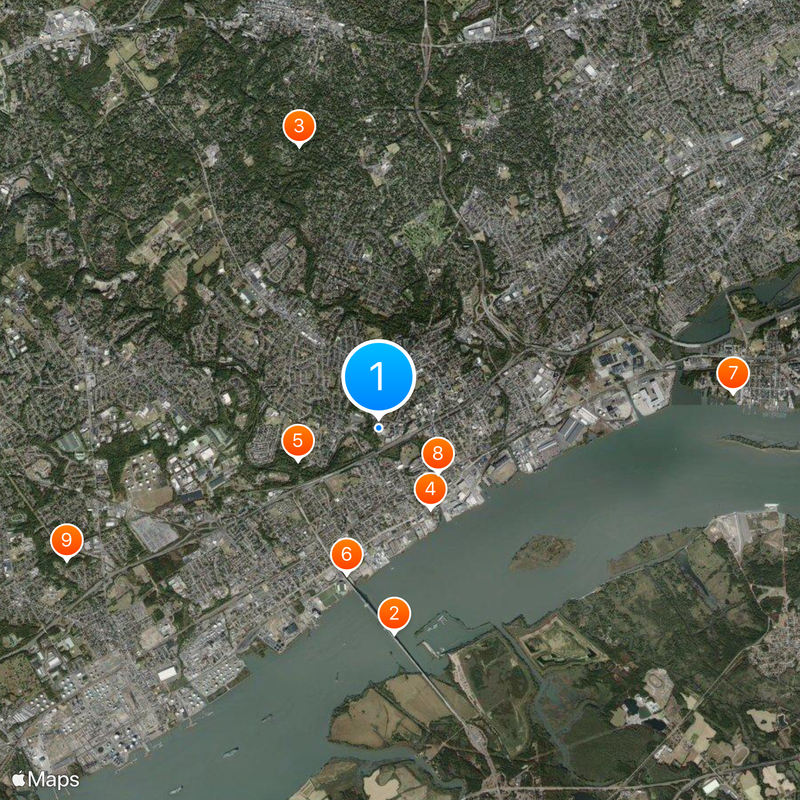 Crozer Theological Seminary Mapa