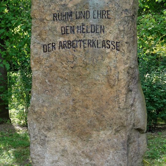 Denkmal der gefallen Widerstandskämpfer gegen den Kapp-Lüttwitz-Putsch