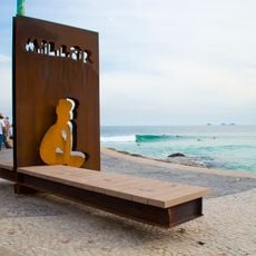 Bench, memorial, sculpture