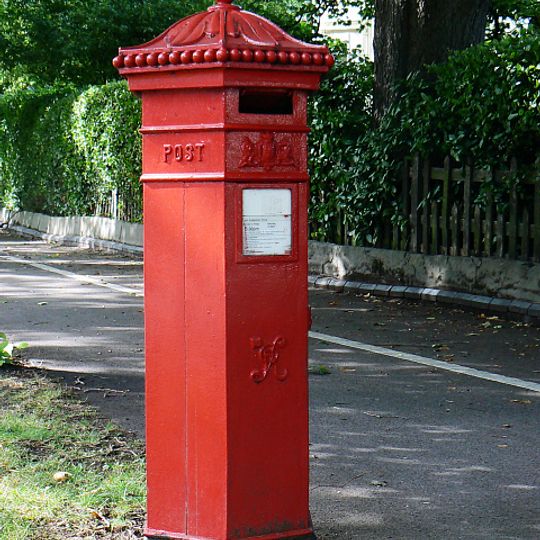 Pillar Box At Junction With Queens Road