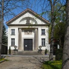 Kapelle auf dem Friedhof der Ev. St.-Petri-Luisenstadt-Kirchengemeinde Friedenstraße 81
