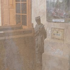 Socha svatého Jana Nepomuckého z Lipové ulice, dnes v kostele