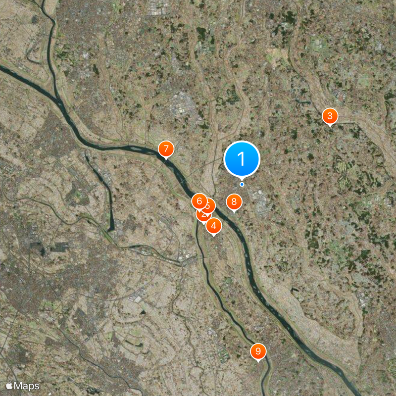 Sashima district Map