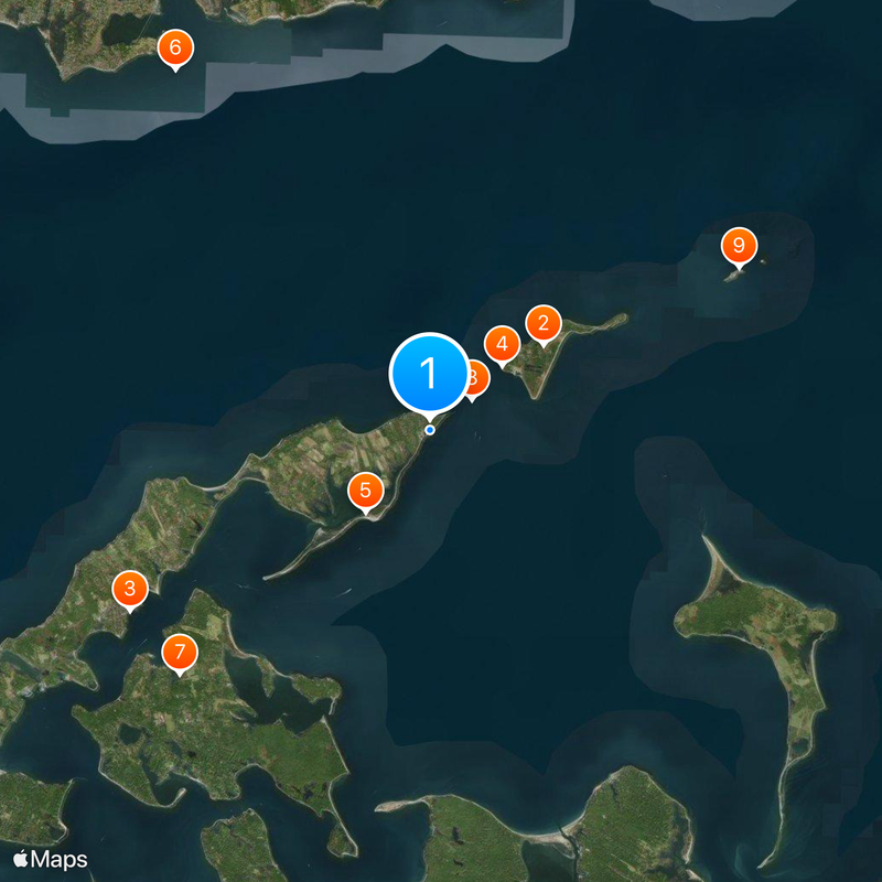 Cross Sound Ferry Map