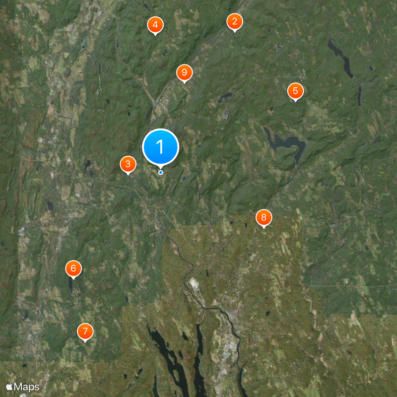 South Kent School Map