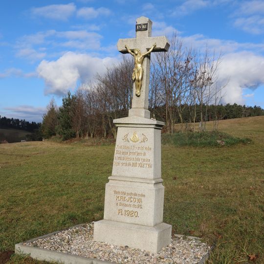 Kříž u silnice jižně od Bochovic