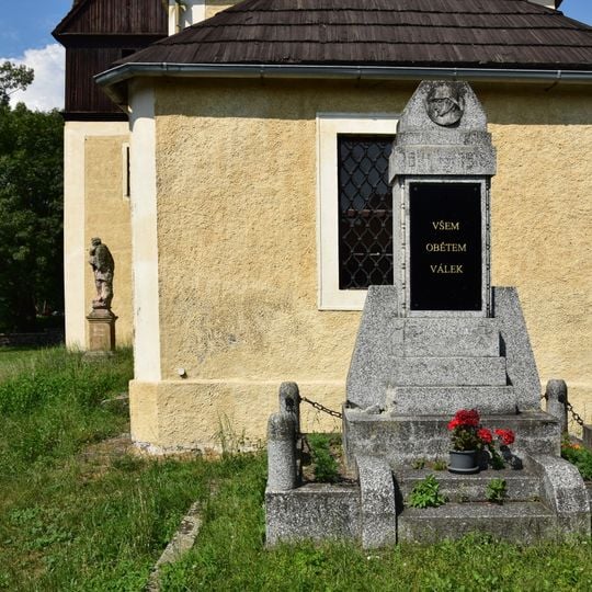 Pomník obětem válek v Úhošťanech