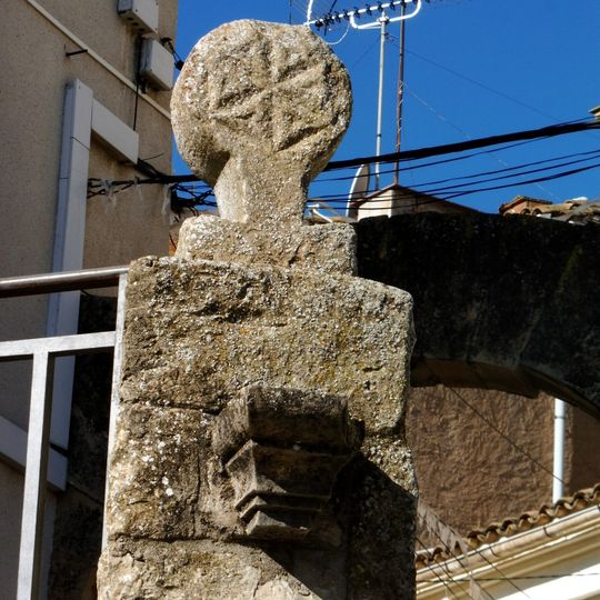 Estela funerària discoïdal