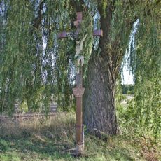 Betkreuz am Feldweg südwestlich von Ralbitz