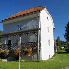 Sogen. Pfarrhofstöckl, Vereinslokal des Trachtenvereins Teuffenbach