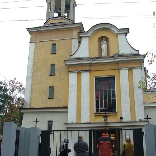 Our Lady of the Angels church in Warsaw Radość