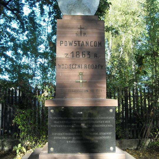 Mogiła powstańców styczniowych w Długiej Kościelnej