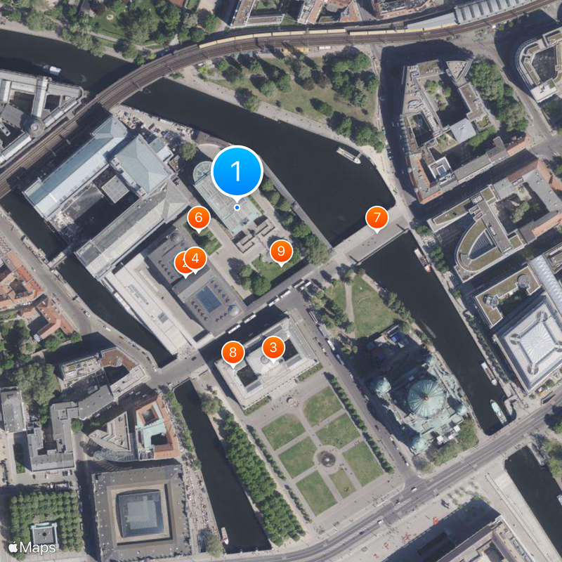 Alte Nationalgalerie Kaart